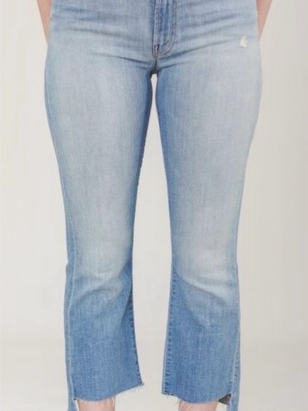 Mother Inside Step Crop Fray Shake Well Size 31 EUC